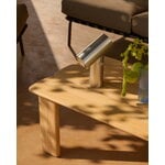 Muuto Settle Outdoor sofa, w/o armrests, 3-seater, Ribbed Weave 5 - taupe, decoration image