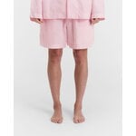 Tekla Poplin pyjamashortsit, soft pink, sisustuskuva