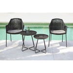 Cane-line Breeze dining chair, stackable, black