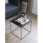 By Lassen Twin 42 table, copper/black stained ash