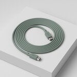 Avolt Cable 1 USB-C to USB-C charging cable, 2 m, oak green