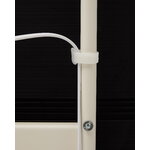 Pedestal Cable Tie johdon kiinnike, 3 kpl, ghost, sisustuskuva
