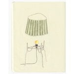 HAY Canelé table lamp, almond green, view 11