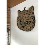 MUM's Mau wall art, 28 x 28 cm, gold, decoration image