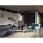 Muuto Couple sohvapöytä, 80 x 84 cm, sileä/aalto, sand - tammi