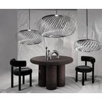 Tom Dixon Spring LED-Pendelleuchte, mittelgroß, Silber