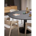 Muuto Midst table, 160 cm, black linoleum - black, decoration image