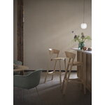 Muuto Silent vase, 20 cm, dark green, decoration image