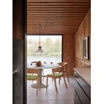 Muuto Two-Layer pendant, 37,5 cm, black, decoration image