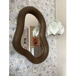 ecoBirdy Marine mirror, coffee brown, decoration image