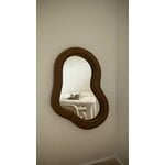 ecoBirdy Marine mirror, coffee brown, decoration image