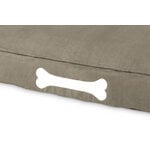 Fatboy Doggielounge, iso, recycled canvas taupe grey, sisustuskuva