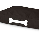 Fatboy Doggielounge, small, recycled canvas black licorice, decoration image