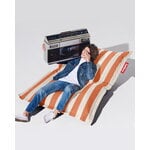Fatboy Original Outdoor bean bag, stripe orange creme, decoration image