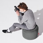 Fatboy Point Recycled Canvas rahi, charcoal grey, sisustuskuva