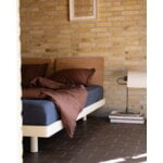 ReFramed MC-1 bed frame with slats, ivory, decoration image