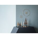 ferm LIVING Winterland Brass Tree koristepuu, pieni, messinki