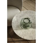 ferm LIVING Water Swirl vase, round, recycled glass