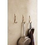 ferm LIVING Curvature hook, 3 pcs, brass