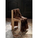 ferm LIVING Dry viltti, 120 x 170 cm, ruskea - musta
