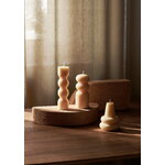 ferm LIVING Torno candles, set of 3, pale yellow