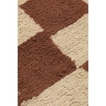 ferm LIVING Mara Washable rug, 150 x 90 cm, rust - warm sand