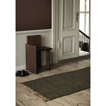 ferm LIVING Block Runner rug, 80 x 200 cm, olive - natural
