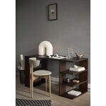 ferm LIVING Edre desk, dark stained pine, decoration image