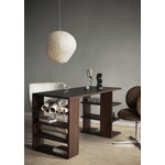 ferm LIVING Edre desk, dark stained pine, decoration image