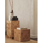 Ferm Living Burl Cube sivupöytä, luonnonvärinen, sisustuskuva