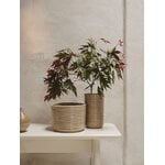 ferm LIVING Corduroy pot, 20 cm, cashmere, decoration image