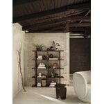 ferm LIVING Kona bookcase 2x4, dark stained oak, decoration image