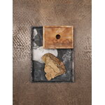 Ferm Living Mist säilytysrasia, 7,5 x 10 cm, ruskea, sisustuskuva