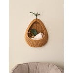 Ferm Living Pear Braided seinäkori, luonnonvärinen, sisustuskuva