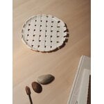 ferm LIVING Plait tarjoiluvati, 30 cm, luonnonvalkoinen, sisustuskuva