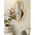 ferm LIVING Pond mirror, medium, natural rattan, decoration image