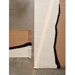 ferm LIVING Soil Kelim rug, 200 x 300 cm, dark sand - off-white, decoration image