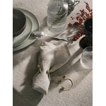 ferm LIVING Forest napkin rings, set of 4, brass