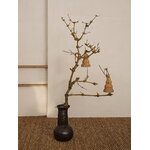 Ferm Living Geflochtene Weihnachtsglocken, 2er-Set, Naturrattan, dekorationsbild