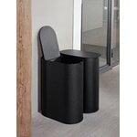 Ferm Living Cestino Enkel, grande, nero, vista 4