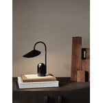 ferm LIVING Lampe portable Arum, noir