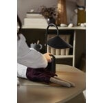 ferm LIVING Lampe portable Arum, noir