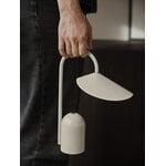 ferm LIVING Lampada portatile Arum, cashmere