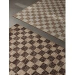 Ferm Living Check Wool Jute matto, 200 x 300 cm, l.valkoinen - natural, sisustuskuva