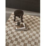 Ferm Living Check Wool Jute matto, 200 x 300 cm, l.valkoinen - natural, sisustuskuva