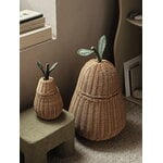 Ferm Living Small Pear punottu kori, näkymä 5