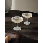ferm LIVING Ripple champagneglas, 2 st., frostad