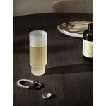 ferm LIVING Ripple long drink glasses, 4 pcs, frosted