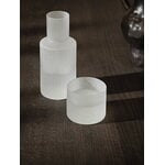 ferm LIVING Ripple carafe set, small, frosted