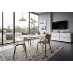 Fritz Hansen Grand Prix 4130 chair, oak, decoration image